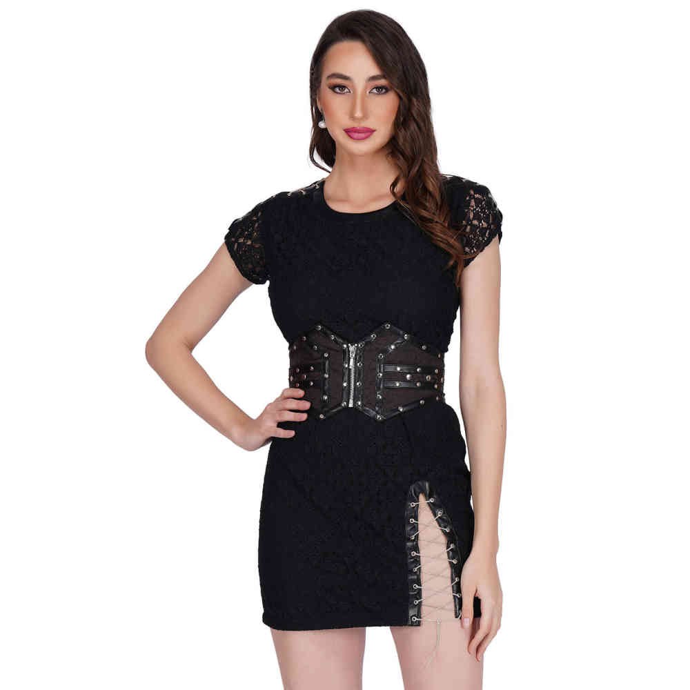 Attitude Corsets - Laurelin Corset Belt - Brown